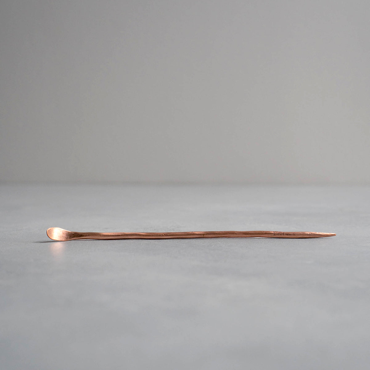 Tea Scoop / Needle (copper & silver plated)