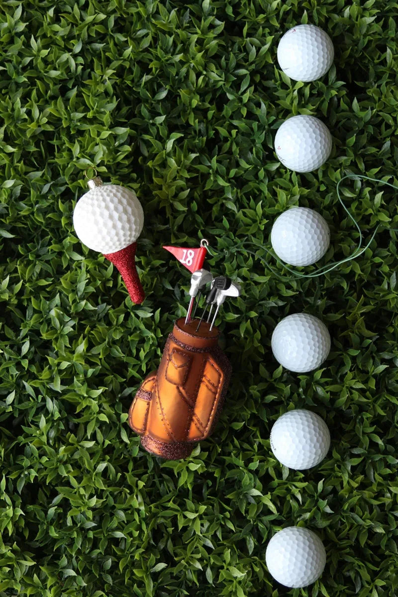 Golf Ball Ornaments