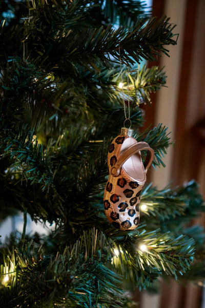 Leopard Clog Ornaments