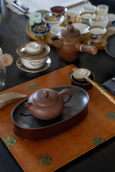 Stackable Lunch Box (Hap with lid) & Versatile Tea Pot Tray (body only)