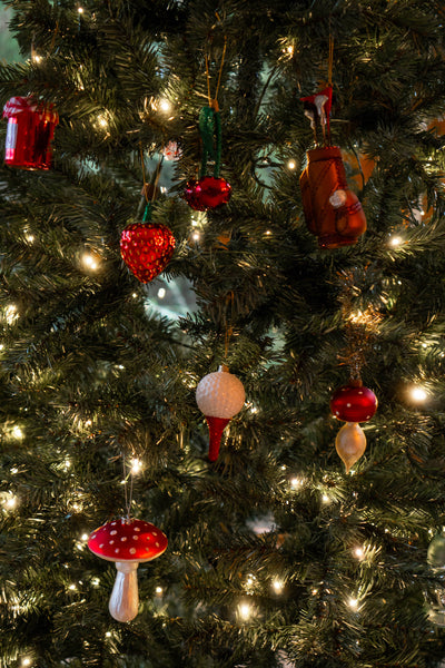 Red Mushroom Ornaments