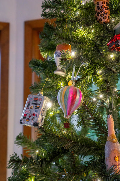 Rainbow Air Balloon Ornaments