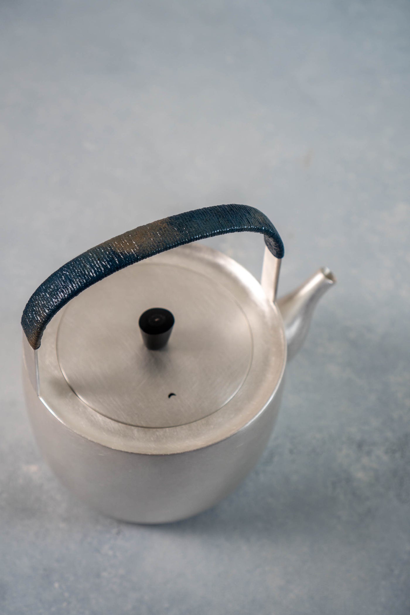 Artisanal Silver Tea Kettle