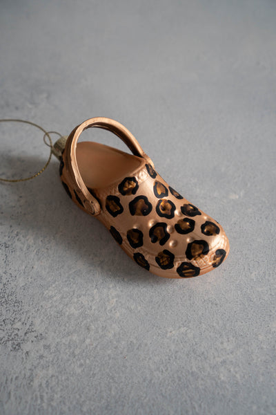 Leopard Clog Ornaments