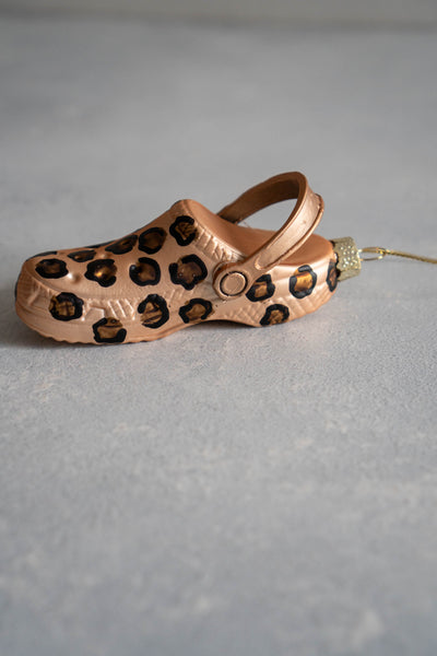 Leopard Clog Ornaments