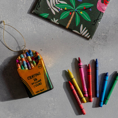 Crayon Box Ornaments