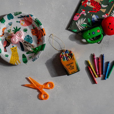 Crayon Box Ornaments