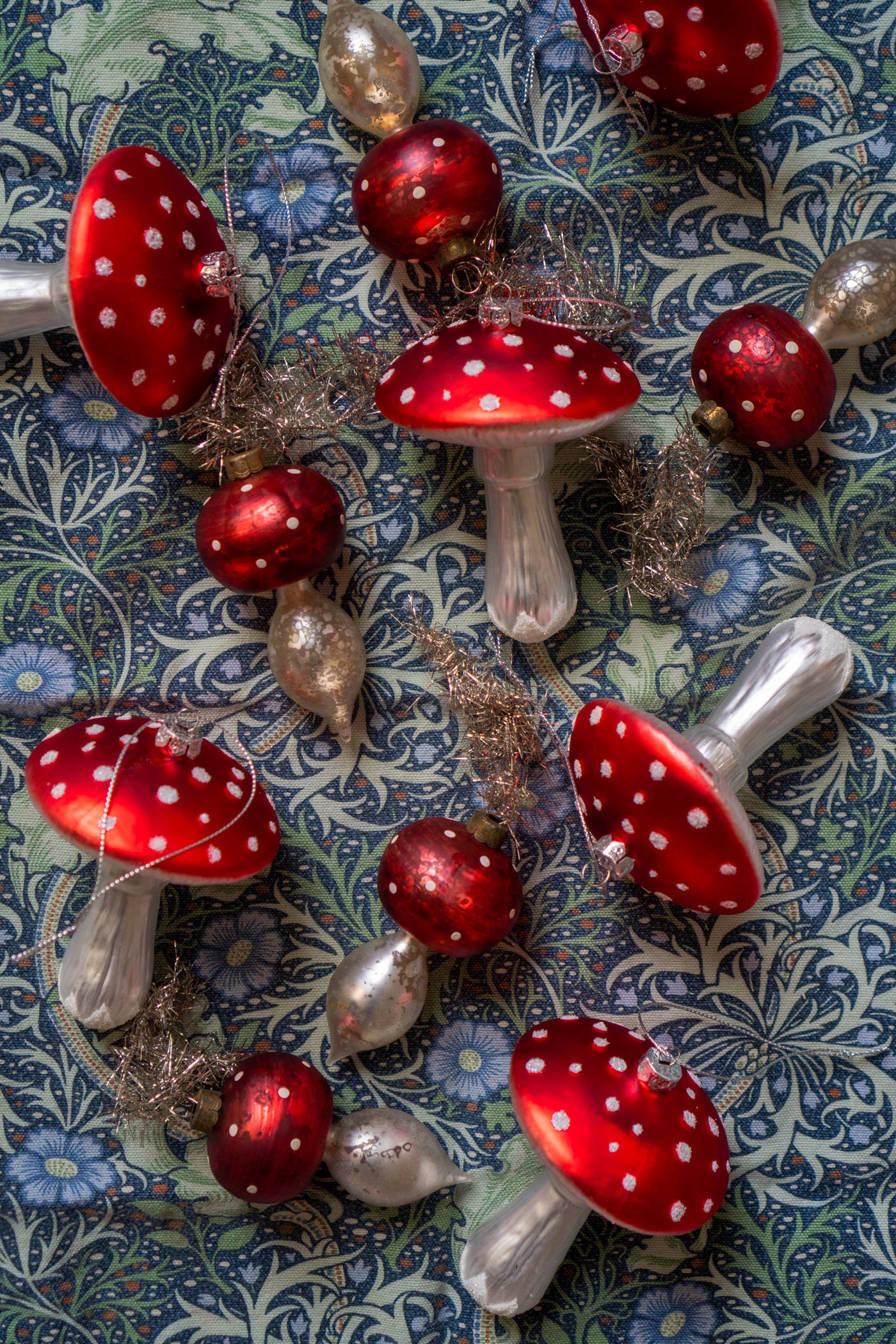 Red Mushroom Ornaments