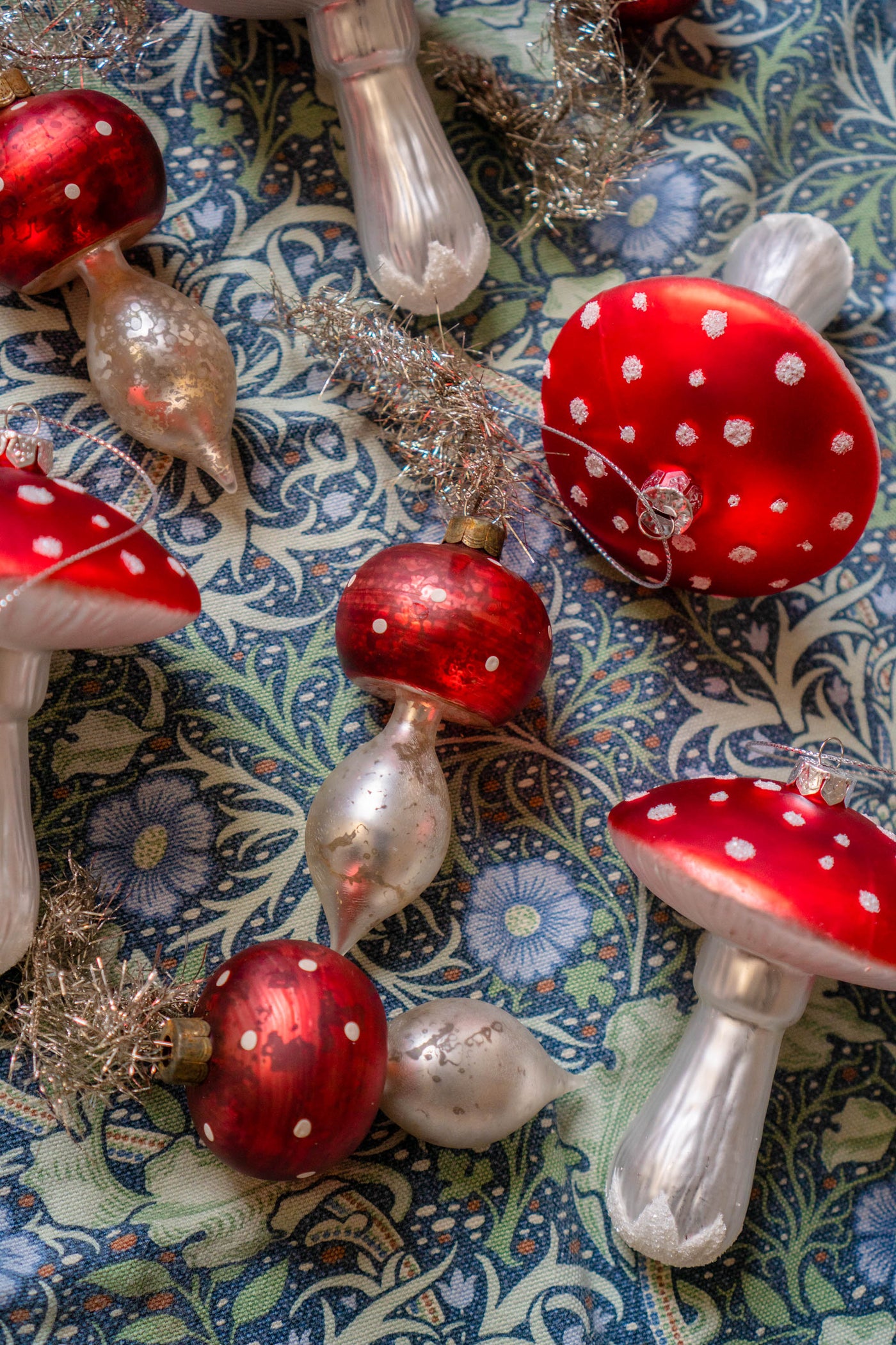 Red Mushroom Ornaments