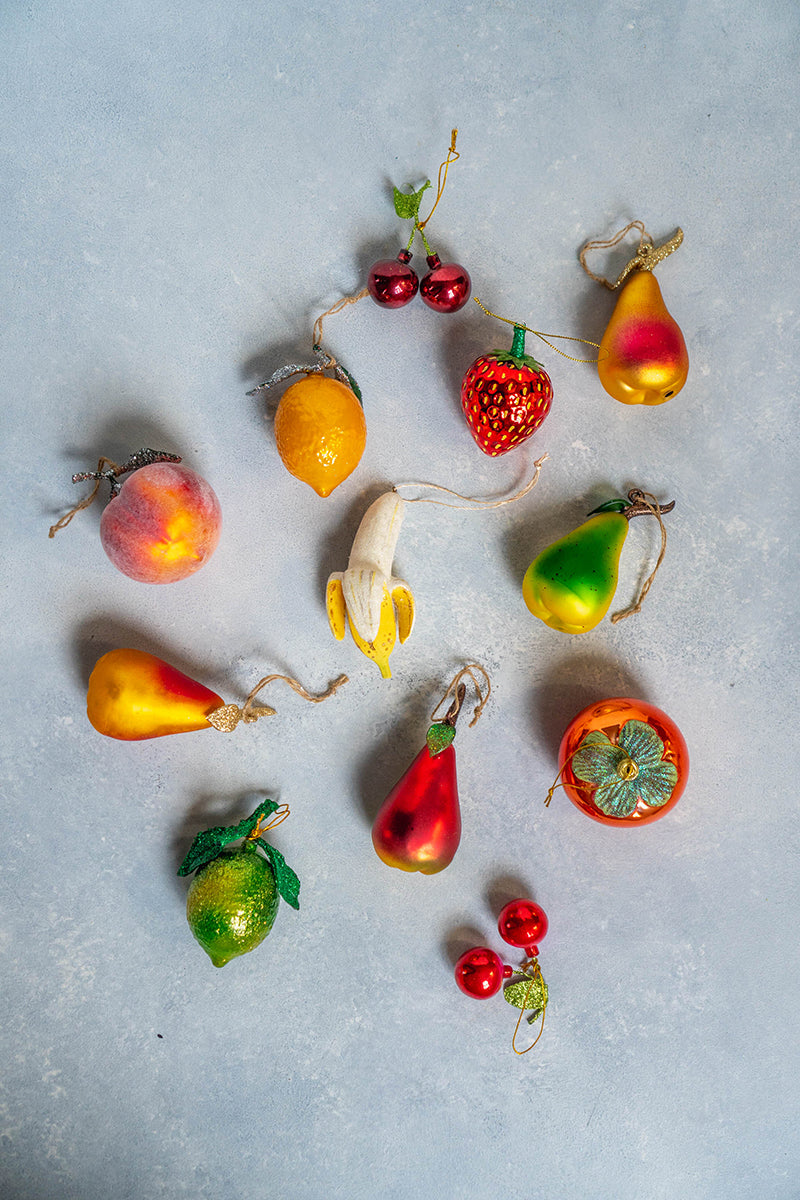 Peeled Banana Ornaments