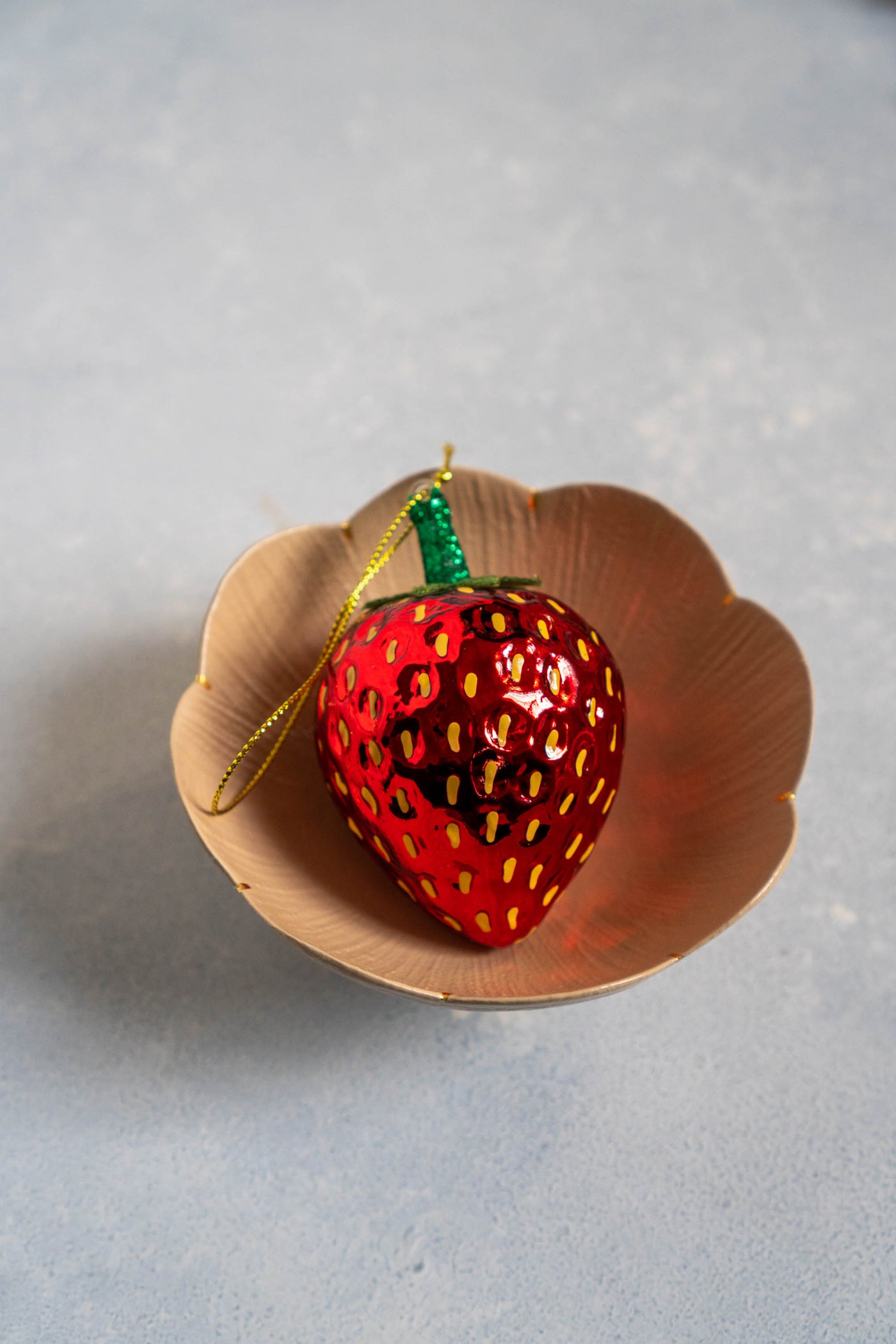 The Sweetest Strawberry Ornaments