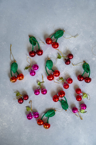 Baby Cherry Ornaments