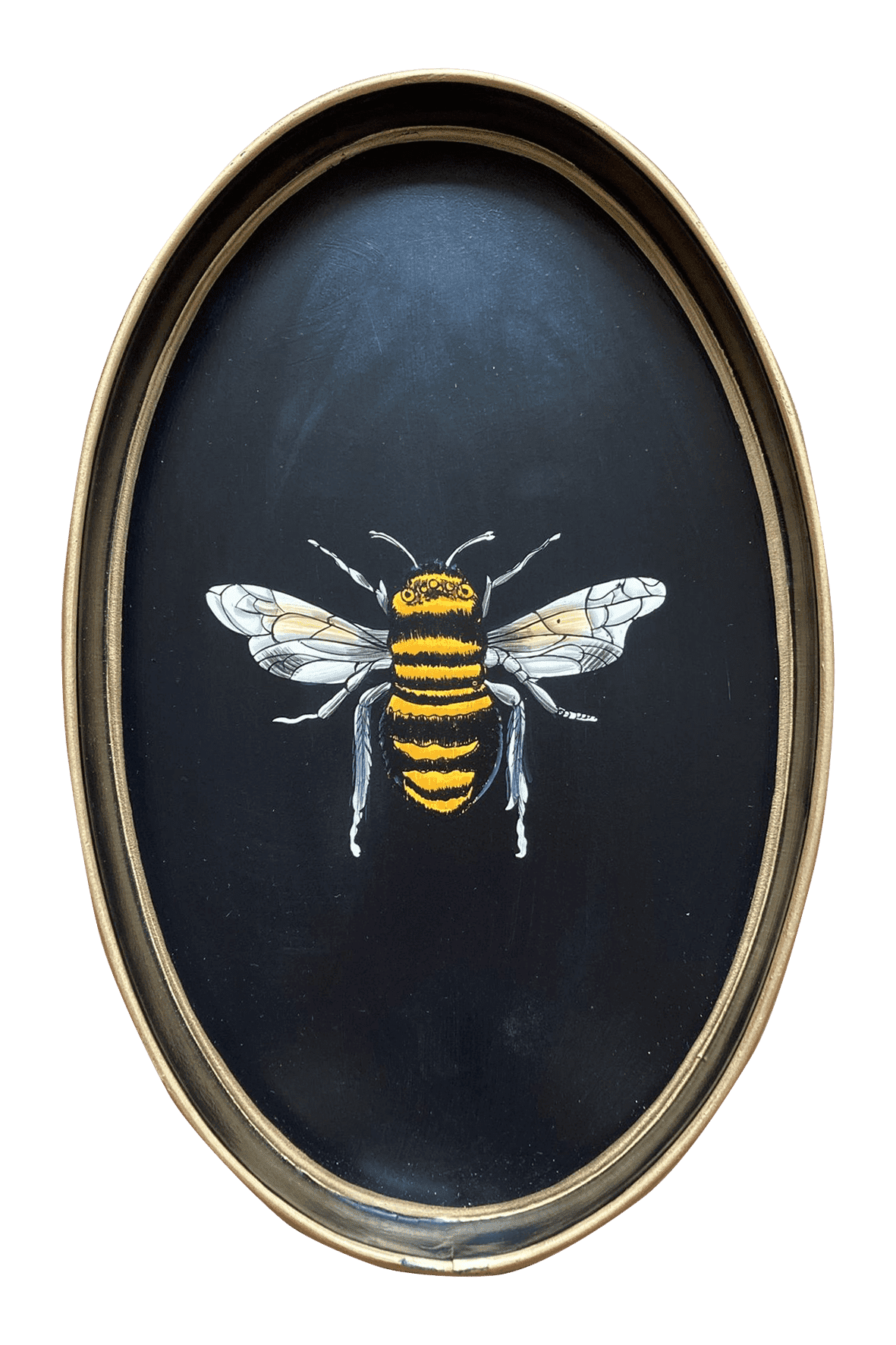 Bumble Bee Iron Tray (Yellow / Black)