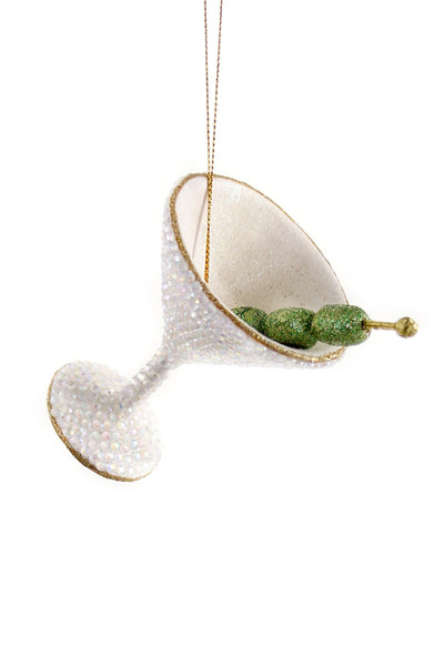 Jeweled Martini Ornaments