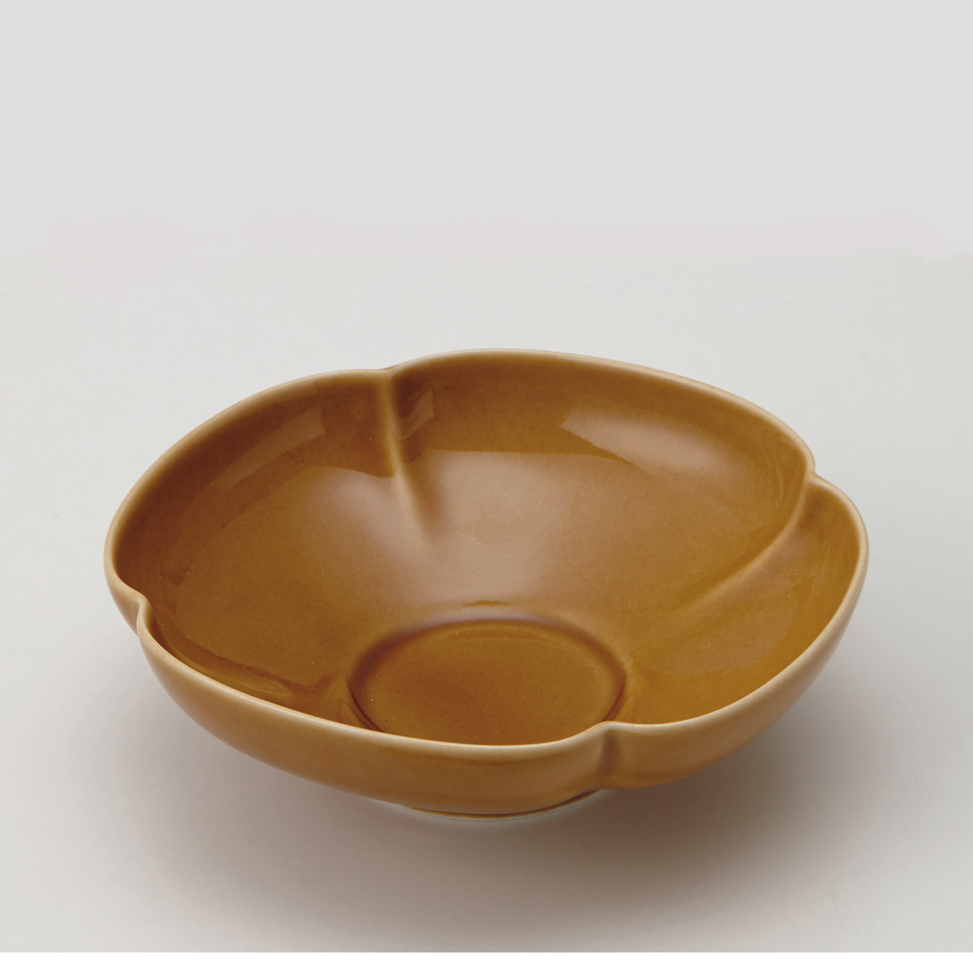 Brown Flower Bowl (Small) - Leef NYC -Mizu Mizu