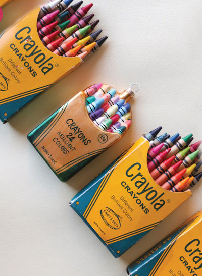 Crayon Box Ornaments