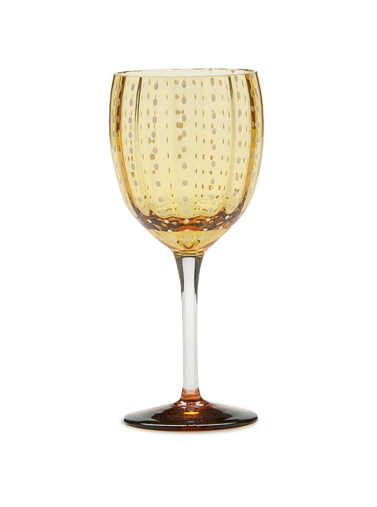 Perle Wine Goblet (Set of 2) - Leef NYC -Zafferano